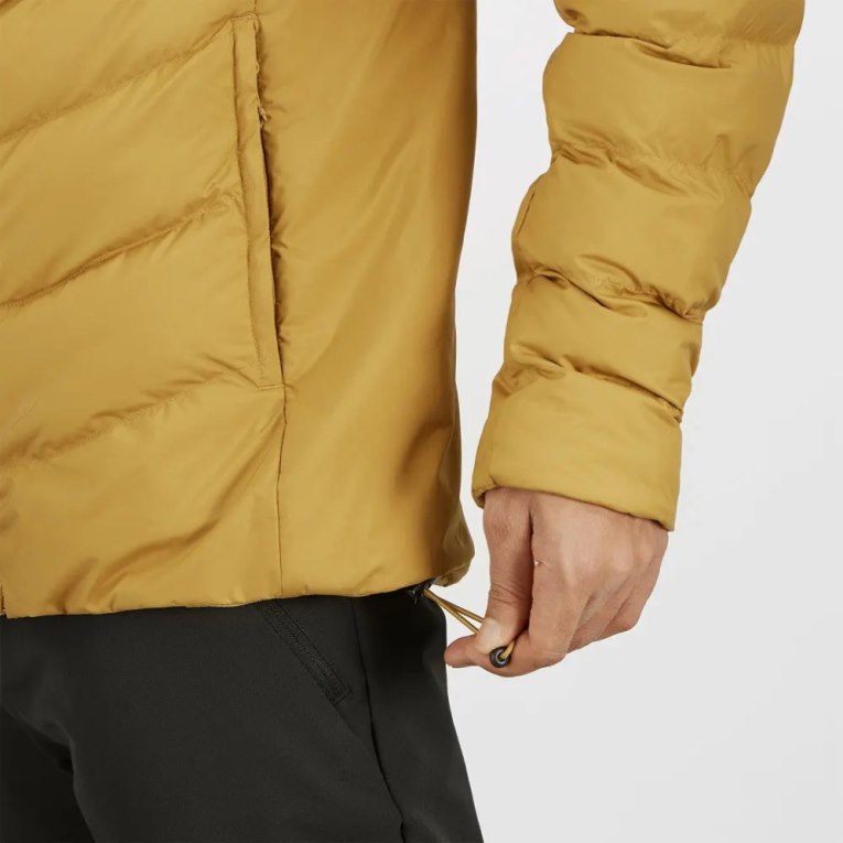 Yellow Salomon Essential Xwarm Men's Insulated Jackets | IE OW1725